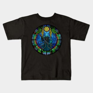 Cthulhu in Stained Glass Kids T-Shirt